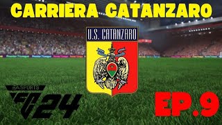 NONO EPISODIO DELLA CARRIERA COL CATANZARO SU FC 24  B3RNAYT [upl. by Ahsitak]