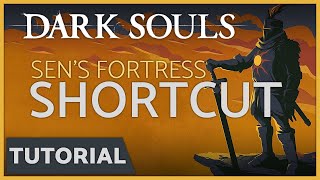 Dark Souls  Sens Fortress Shortcut amp Cage Key [upl. by Ecyal]