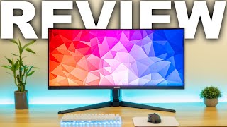 Asus Tuf Gaming VG34VQL1B 34” Curved Ultrawide Review [upl. by Guerra362]