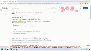 Hướng dẫn cài Office 365  2019  2021  Visio  ProjectAll In One với Office Tool Plus của Yerong [upl. by Yasdnyl]