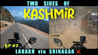 EP 7️⃣  KASHMIR me Swagat Hai  JANNAT ❓ Ladakh Bike Ride [upl. by Wagoner]