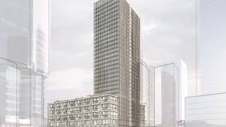 Le projet de Sauerbruch Hutton pour lAlexanderplatz de Berlin [upl. by Eldreeda]