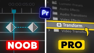 Easiest Way To Make SAVAGE Transitions Premiere Pro Tutorial [upl. by Ayela]