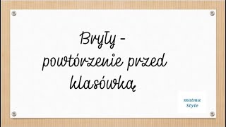 Bryły  powtórzenie przed klasówką  klasa 6 [upl. by Haymo]