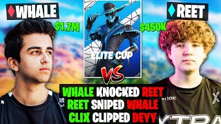 When Fortnite PROS Fight Eachother in COMP 5  EPIKWHALE vs REET [upl. by Ademla]