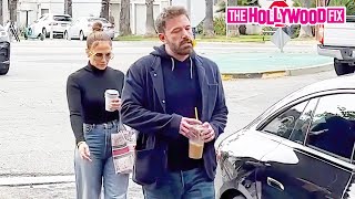 Ben Affleck Slams The Car Door In Jennifer Lopezs Face While Out Running Errands In A Bad Mood [upl. by Nerti]