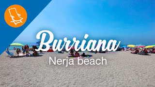 Burriana beach  Nerja [upl. by Yrocej417]