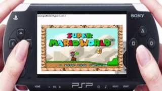 GUDE How to Play SNES games on the PSP SNES9xTYL [upl. by Kylstra215]