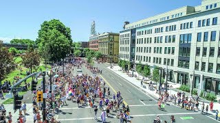 Portland Pride Parade Coverage  Fox 12  PORTLANDRONE [upl. by Neff]