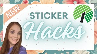 Best DOLLAR TREE sticker hacks  Home decor ideas for 2024 [upl. by Thielen]