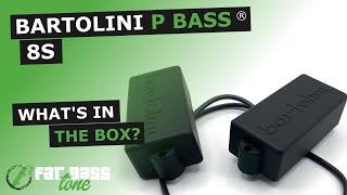 Bartolini 8S 4 String Original Series Precision Bass® Pickup What’s In The Box A CloseUp Look [upl. by Antonella]