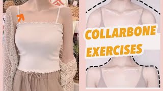 Day 4 Get slim amp Beautiful your collarbone  Easy Exercise For Collarbone Blackpink collarbone [upl. by Yemerej]