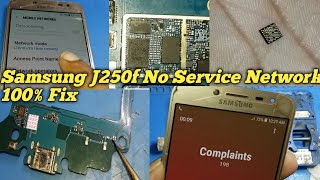 Samsung J250f J22018 No Network No Service Solution  Fix By Mobile R Sikhe [upl. by Seditsira]