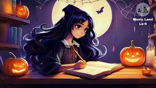 Spooky Halloween Lofi Beats – Chill Music for Study Relax and Focus [upl. by Erline]