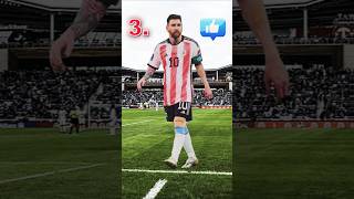 guess the real color of Messis T shirt creative football messi shorts [upl. by Eniger]