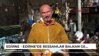 EDİRNE  Edirne’de ressamlar Balkan geleneği ‘Bocuk Gecesi’ için kabakları boyadı [upl. by Helsa]