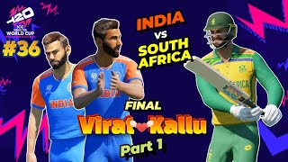 India vs South Africa T20 World Cup 😲 Final 😍 Cricket 24 🏏 36 [upl. by Alamap]