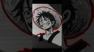 Drawing Luffy from One Piece  onepiece luffy art anime manga drawing [upl. by Tinaret]