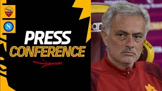 🟨 LIVE 🟥 La conferenza stampa di José Mourinho in vista di RomaNapoli [upl. by Soo]