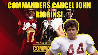 Washington Commanders REMOVE John Riggins jersey from team store after he RIPPED the new team name [upl. by Anihpled]