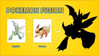 Pokemon Fusion  Scyther  Flareon  pokemon infinite fusion [upl. by Denice]