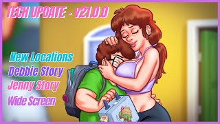 Summertime Saga v2100  Tech Update is Here New Locations New Stories amp More Fun summertimesaga [upl. by Annaiv]