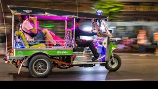 EXCITING TukTuk Race In Bangkok Thailand [upl. by Carlos478]