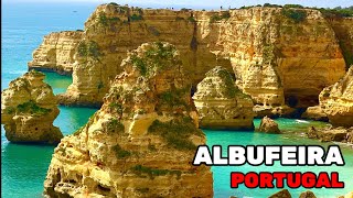 Travel to Albufeira Algarve Portugal 2024 — Tourist attractions to know — Old Town Beaches etc [upl. by Adnuhsed]