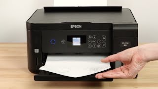 Epson WorkForce ET2750 Cleaning the Print Head [upl. by Renrag972]