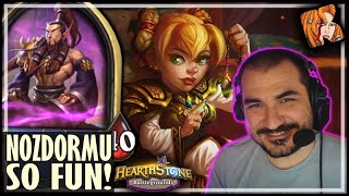 NOZDORMU IS TOO MUCH FUN  Hearthstone Battlegrounds [upl. by Arnuad966]