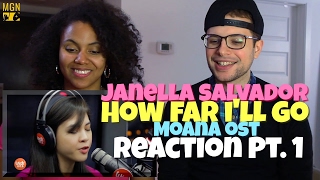 Janella Salvador  How Far Ill Go Moana OST Reaction Pt1 [upl. by Hecklau694]