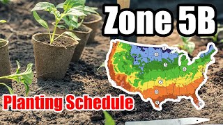 YearRound Planting Schedule for Zone 5b Maximize Your Gardens Potential [upl. by Aduhey888]