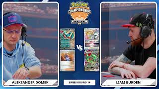 TCG Aleksander Domek Vs Liam Burden  2024 Pokémon Liverpool Regional Championships Swiss R15 [upl. by Travers795]