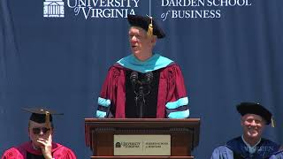 UVA Darden Dean Scott Beardsley Addresses the Graduating Class of 2023 [upl. by Eillat941]