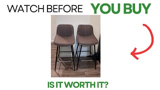 Surprising truth about these VASAGLE Bar Stools [upl. by Ycnan535]