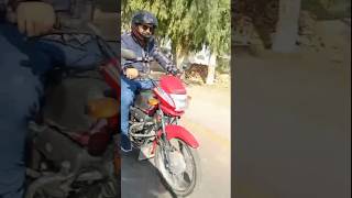 Zameer Ka Pridor  Ayaz is Riding Zameer Bike  Bike Riding Vlog bikeriders riding riderlife ad [upl. by Leeda541]