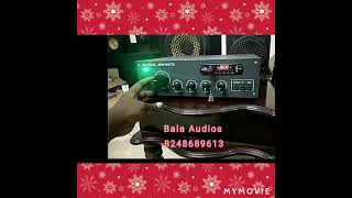 Stereo amplifier stk 4141 ic Bala Audios Coimbatore 2421 [upl. by Arvell934]