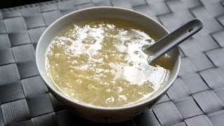 Hong Kong Dessert Recipe：Water Chestnut Sweet Soup [upl. by Calondra]