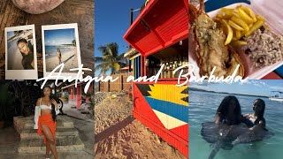 ANTIGUA AND BARBUDA TRAVEL VLOG 🇦🇬  SWIMMING WITH THE STINGRAYS DICKENSONBAY BEACH JET SKIS [upl. by Yessac]