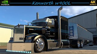 Kenworth w900L Beetroots Haul Dalhart to Guymon New SCS Graphics 4K ATS 149 [upl. by Ettelliw956]