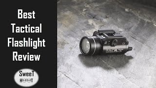 Top 5 Best Tactical Flashlights 2017  Brightest Tactical Flashlight Review [upl. by Adaj]