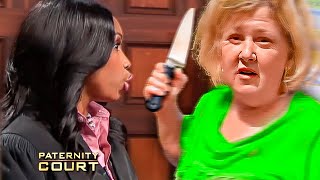 Out Of Control Moments On Paternity Court [upl. by Newby]