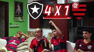 REACT BOTAFOGO 4 X 1 FLAMENGO  CAMPEONATO BRASILEIRO [upl. by Ylatan]