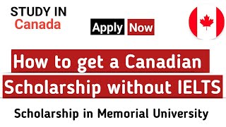 Fully funded scholarships 2024 in Canada  without IELTS in Memorial University  Amna Magazine [upl. by Cavanagh]