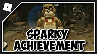 HOW TO GET SPARKY ACHIEVEMENT BADGE in FNAF TPRR  How to get CINEMATIC SPARKY MORPH in FNAF TPRR [upl. by Custer819]