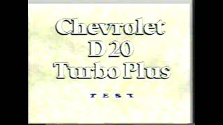 TEST CHEVROLET D 20 TURBO PLUS AUTO AL DÍA N°3 [upl. by Giovanni]