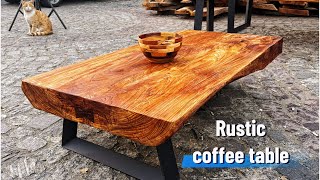 DIY modern wooden coffee table [upl. by Kong]