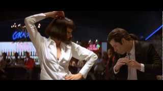 John Travolta and Uma Thurman Dance scene in Pulp Fiction [upl. by Etnad]