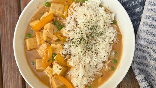 Quick amp Tasty Thai Red Curry Tofu Recipe Vegan  2024 [upl. by Botti]