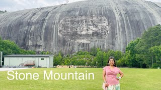 Visiting Stone Mountain Atlanta Georgia [upl. by Lavena535]